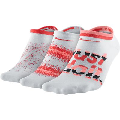 Носки Nike SX4673-957  3P WMNS LTWT GRAPHIC NO SHOW-M 